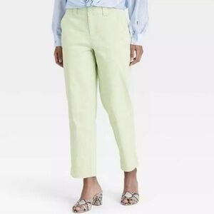 a new day light green denim jeans size 14